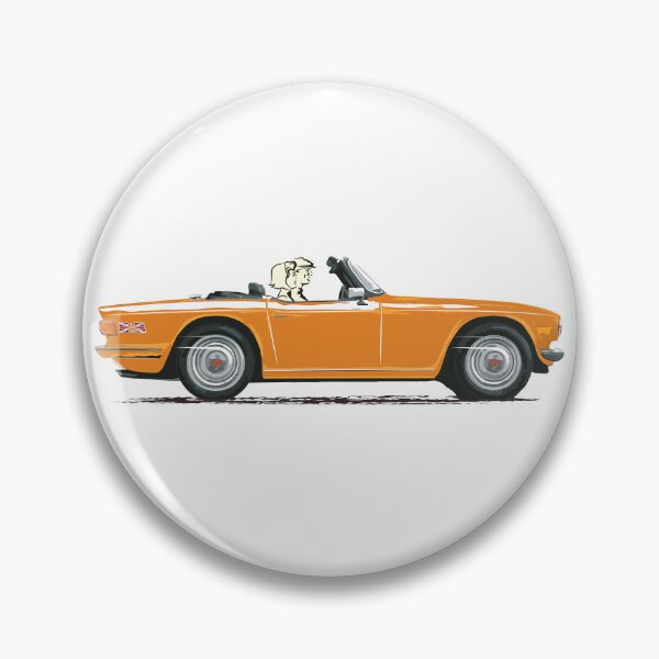 Item preview, Topaz (orange) color TR6 – the Classic British Sports Car designed and sold by Bigs66.