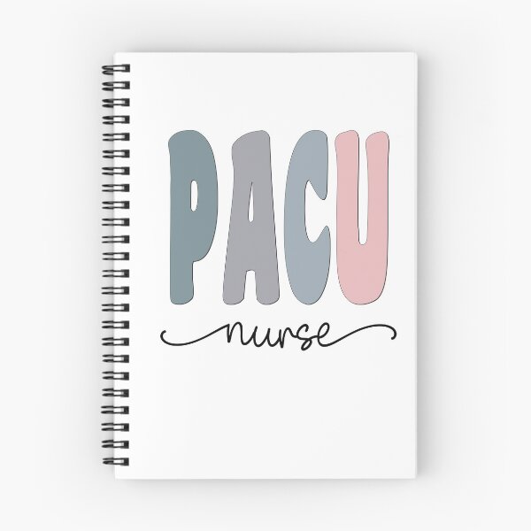 Item preview, PACU Nurse Pastel Funky Retro Script Design designed and sold by mysticblvd.