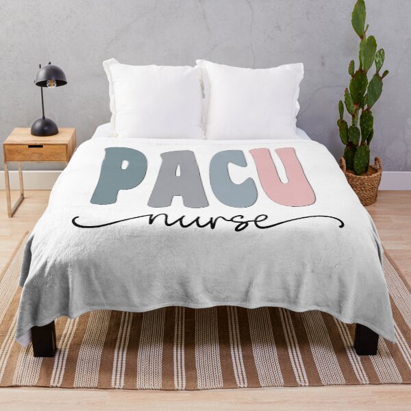 Item preview, PACU Nurse Pastel Funky Retro Script Design designed and sold by mysticblvd.