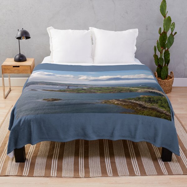 Item preview, Skye Bridge in Summer Mist Isle of Skye Scotland. designed and sold by PhotosEcosse.