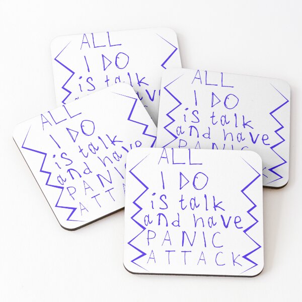 Item preview, All i do is talk and have panic attack designed and sold by kinpirks.