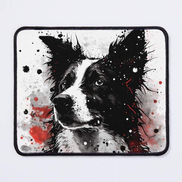 Item preview, Border Collie Portrait designed and sold by TortillaChief.