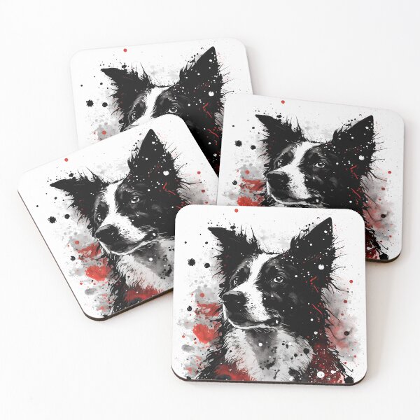 Item preview, Border Collie Portrait designed and sold by TortillaChief.