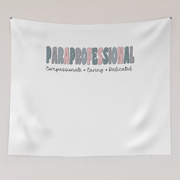 Item preview, Paraprofessional Pastel Funky Retro Script Design designed and sold by mysticblvd.