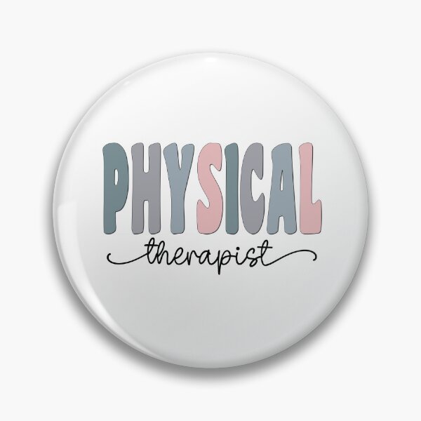 Item preview, Physical Therapist Pastel Funky Retro Script Design designed and sold by mysticblvd.