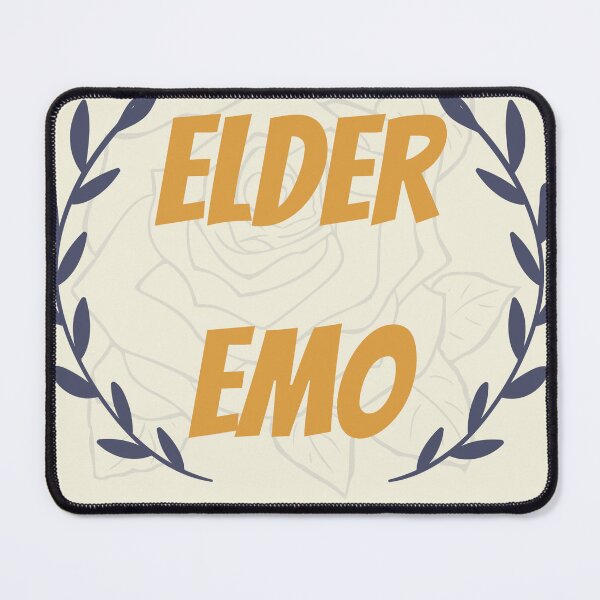 Item preview, Elder Emo Pop Punk Rose Navy and Orange designed and sold by BotanicalWoe.