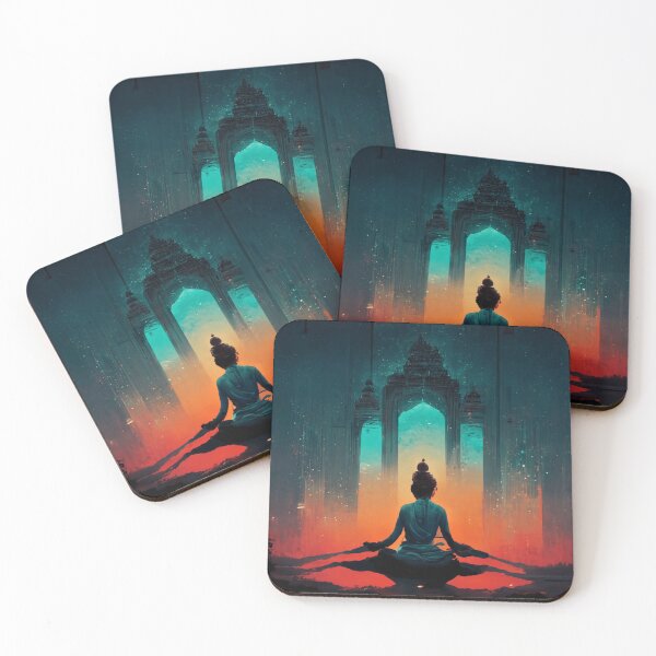 Item preview, Meditation Image Of A Meditating Woman designed and sold by Smuvu-Pictures ⭐⭐⭐⭐⭐.