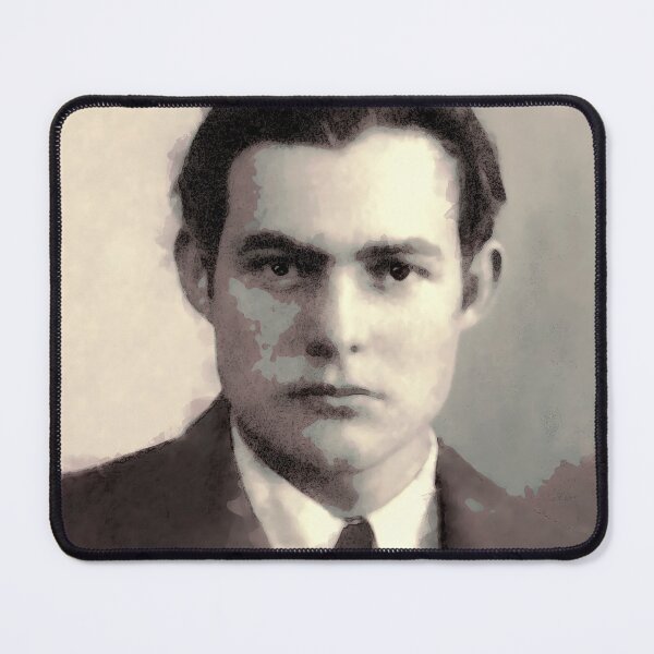 Item preview, Ernest Hemingway Passport Photograph 1923 designed and sold by Daniel Hagerman.