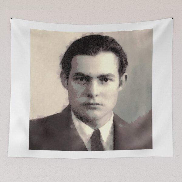 Item preview, Ernest Hemingway Passport Photograph 1923 designed and sold by Daniel Hagerman.