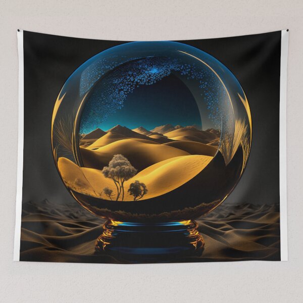 Item preview, Fantasy Landscape Art, Endless Dunes designed and sold by Fantasy Masterpiece.