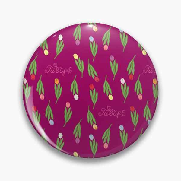 Item preview, Pattern multi-colored tulips on a crimson designed and sold by YuYuKoroleva.