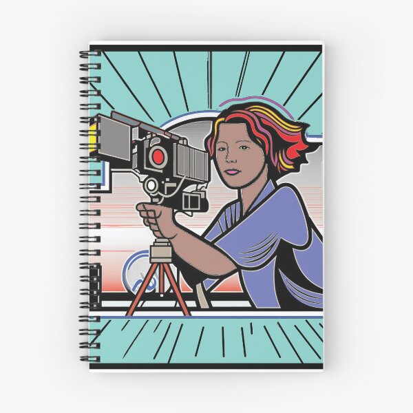 Item preview, Art Deco Lady Camera Op designed and sold by SetLifeStickers.
