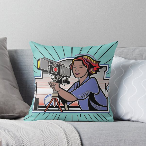 Item preview, Art Deco Lady Camera Op designed and sold by SetLifeStickers.