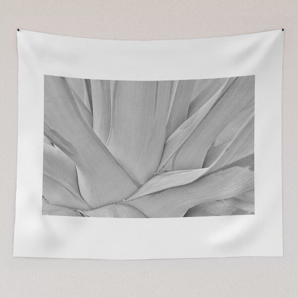 Item preview, Yucca Abstract Black And White designed and sold by LisaWootenPhoto.