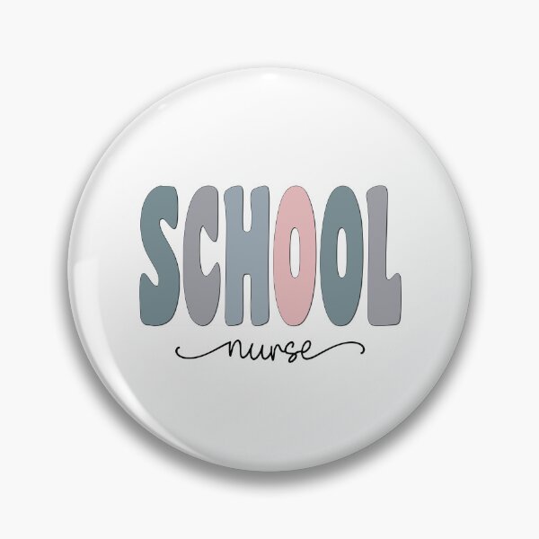 Item preview, School Nurse Pastel Funky Retro Script Design designed and sold by mysticblvd.