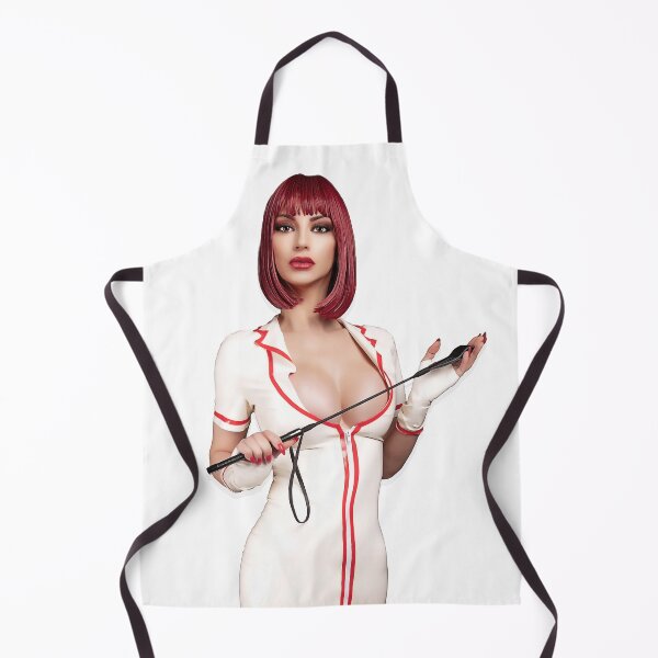 Item preview, Busty Redheaded Nurse In Latex Uniform designed and sold by empee.