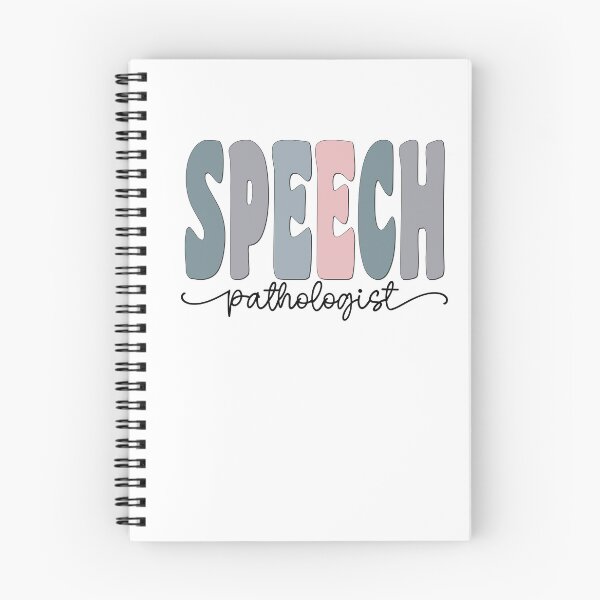 Item preview, Speech Pathologist Pastel Funky Retro Script Design designed and sold by mysticblvd.