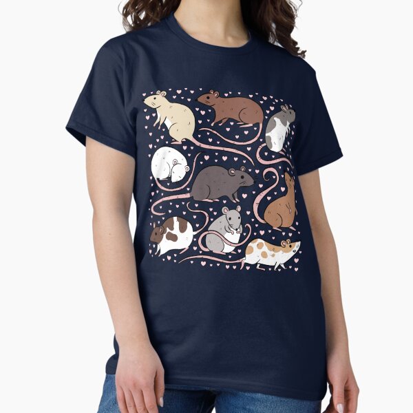Aperçu de l'œuvre Modèle mignon de rats de compagnie pour propriétaire de rat créée et vendue par Yarafantasyart.