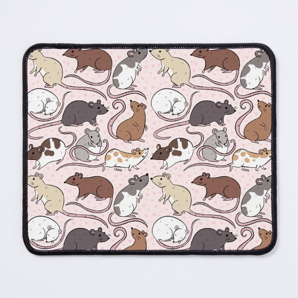 Item preview, Cute pet rats pattern for rat owner  designed and sold by Yarafantasyart.
