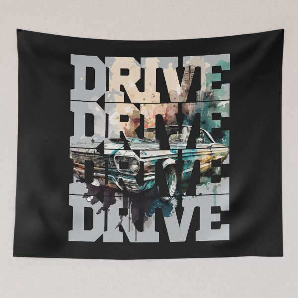Item preview, Drive, Drive, Drive - funny saying designed and sold by VichallanStudio.