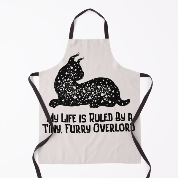 Item preview, black cat My life is Ruled By a Tiny Furry Overlord designed and sold by Cheeeeky.