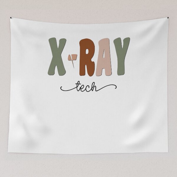 Item preview, X-Ray Tech Boho Retro Script Design designed and sold by mysticblvd.