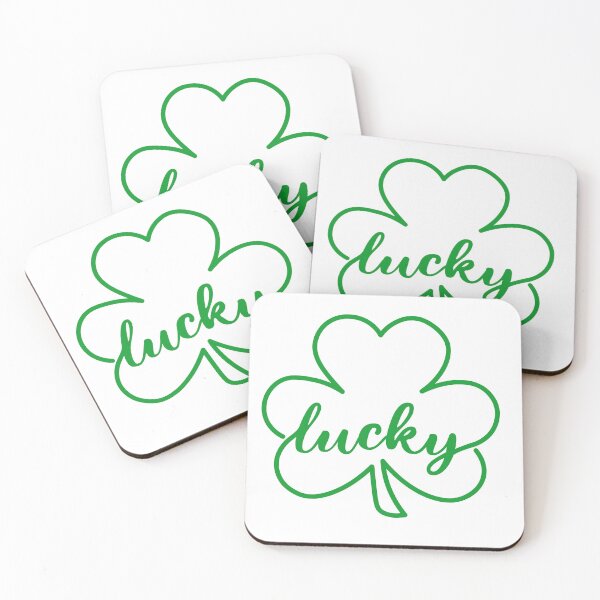Item preview, Lucky 4 leaf Clover for St Patricks day designed and sold by Gaalaxyz.