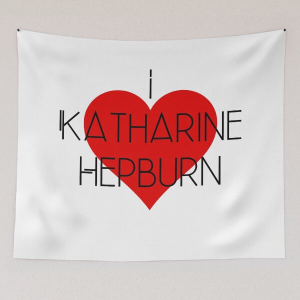 Item preview, I Love Katharine Hepburn designed and sold by Aiko  Ota.