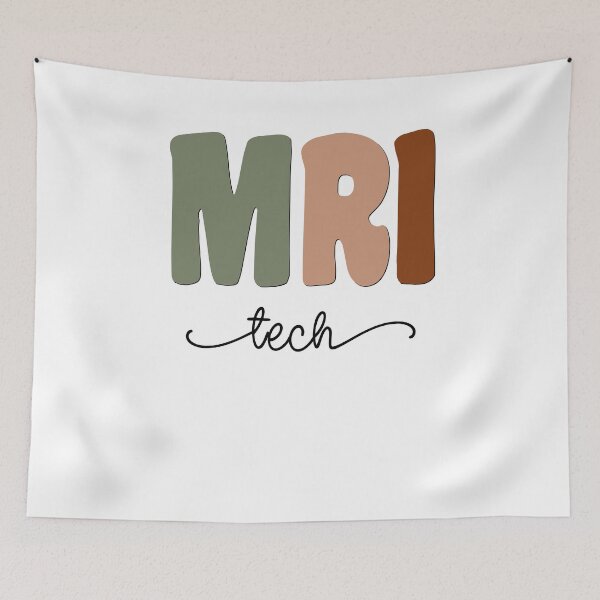 Item preview, MRI Tech Boho Retro Script Design designed and sold by mysticblvd.