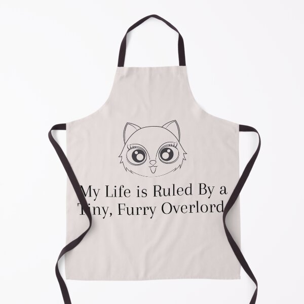 Item preview, kawii cat My life is Ruled By a Tiny Furry Overlord  designed and sold by Cheeeeky.