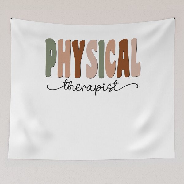 Item preview, Physical Therapist Boho Retro Script Design designed and sold by mysticblvd.