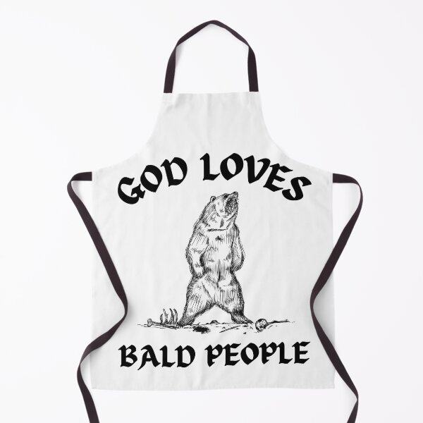 Item preview, God Loves Bald People designed and sold by HarbingerShoppe.