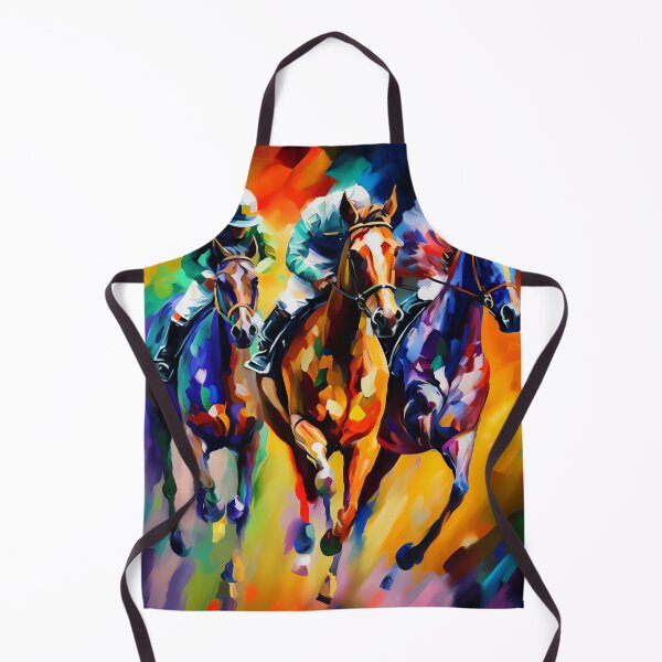 Item preview, Equine Euphoria: Vibrant Horse Racing designed and sold by No1Equestrian.