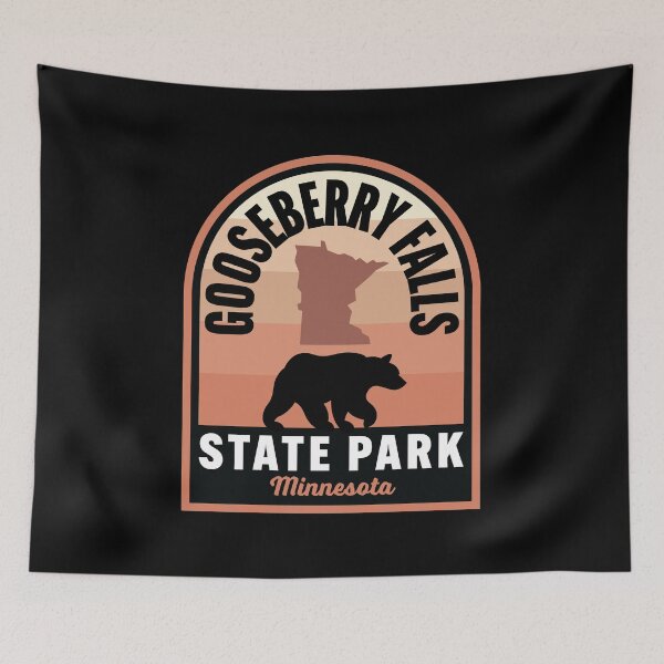Item preview, Gooseberry Falls State Park MN Bear designed and sold by HalpinDesign.