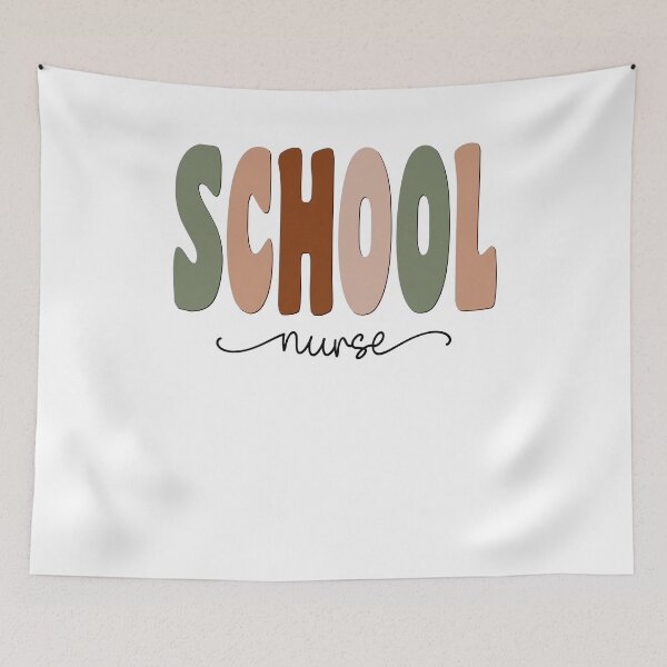 Item preview, School Nurse Boho Retro Script Design designed and sold by mysticblvd.