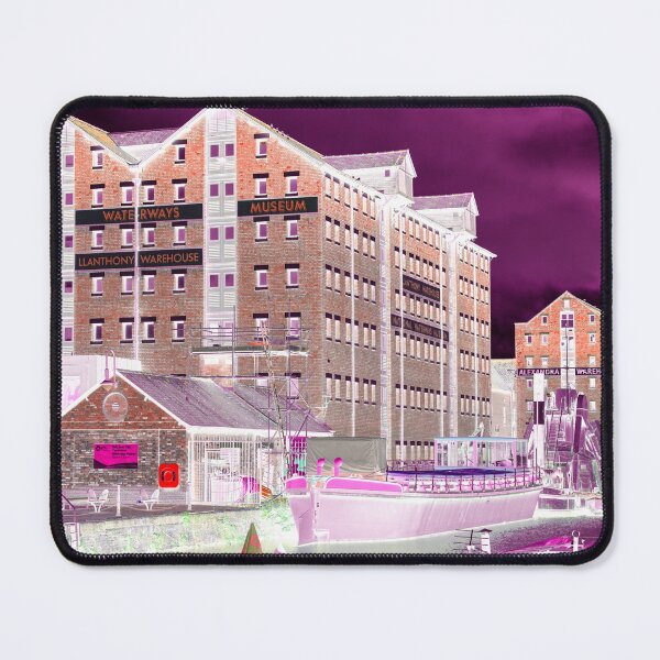Item preview, Gloucester Docks purple Negativity designed and sold by hawkie.