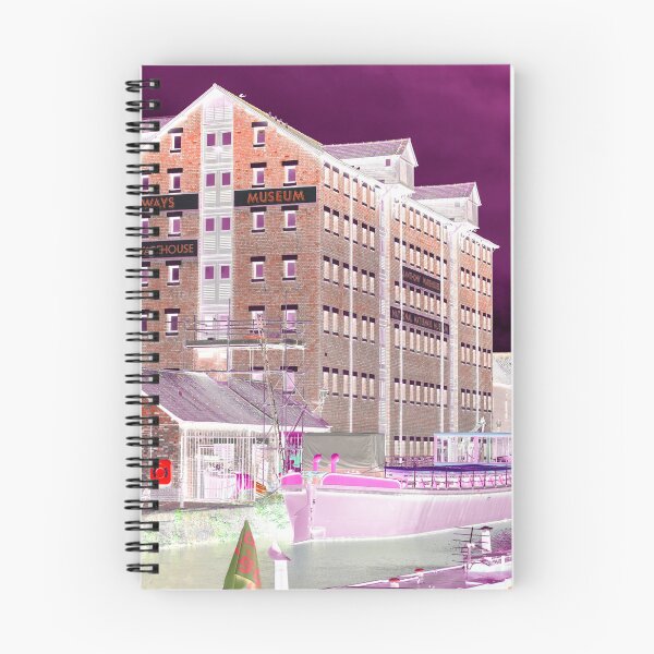 Item preview, Gloucester Docks purple Negativity designed and sold by hawkie.