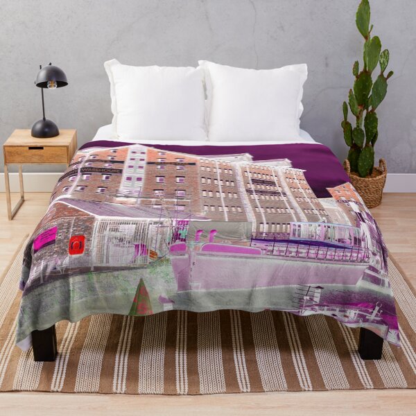 Item preview, Gloucester Docks purple Negativity designed and sold by hawkie.