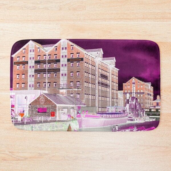 Item preview, Gloucester Docks purple Negativity designed and sold by hawkie.