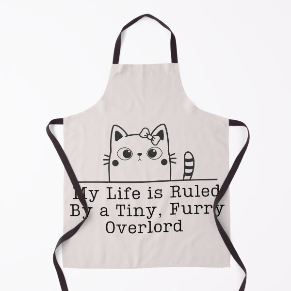 Item preview, Cute Cat My life is Ruled By a Tiny Furry Overlord  designed and sold by Cheeeeky.