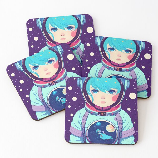 Item preview, Kawaii Space-Girl / Cozy Female Portrait / I'm Lost Into You  designed and sold by DelMoore93.