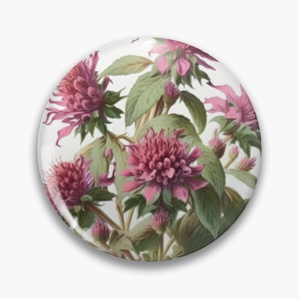 Item preview, Bee Balm Flowers  designed and sold by Vanover Designs.