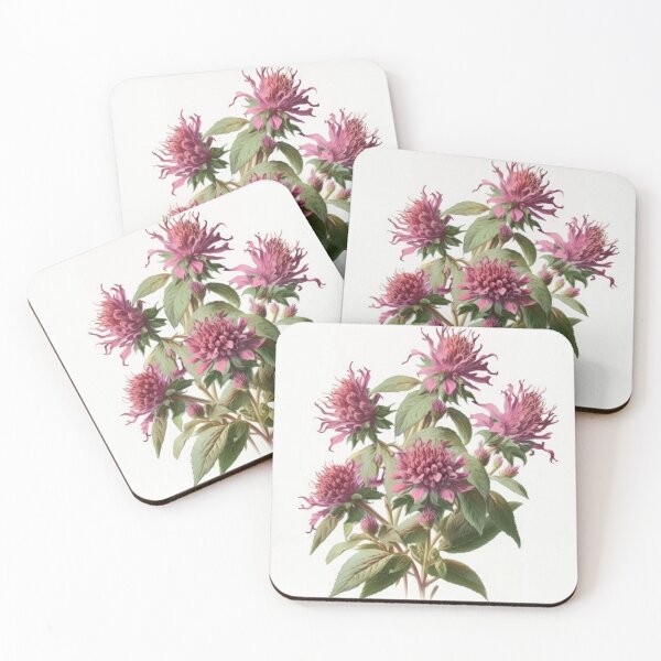 Item preview, Bee Balm Flowers  designed and sold by Vanover Designs.