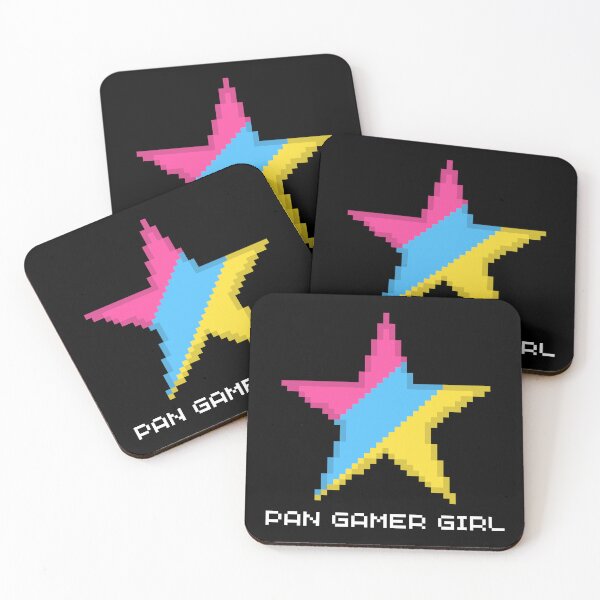 Item preview, Pan gamer girl designed and sold by MoonMothPrintco.