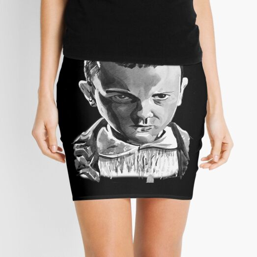 Item preview, Stranger Things Eleven - Ink Portrait designed and sold by Luke Tomlinson Artwork.
