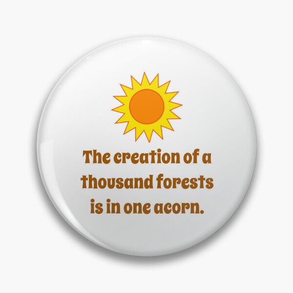 Artikelvorschau, The Creation Of A Thousand Forests - Creativity Quote entworfen und verkauft von CrankyOldDude.