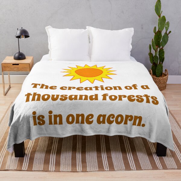 Item preview, The Creation Of A Thousand Forests - Creativity Quote designed and sold by CrankyOldDude.