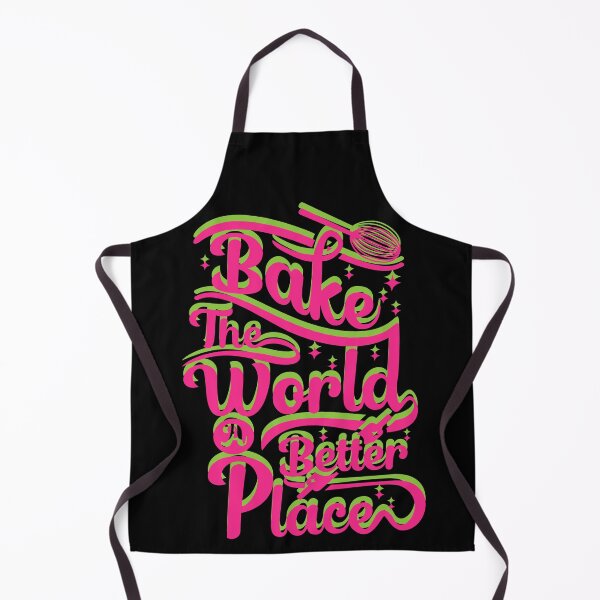 Item preview, Bake the world a better place designed and sold by Drzamag.