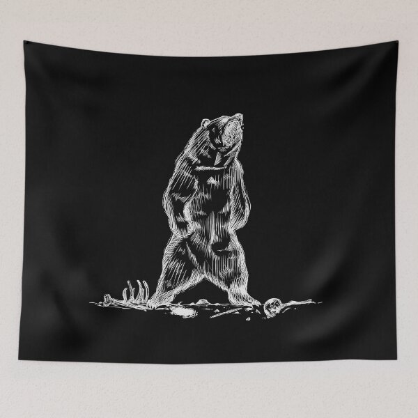 Item preview, The Bear - White designed and sold by HarbingerShoppe.
