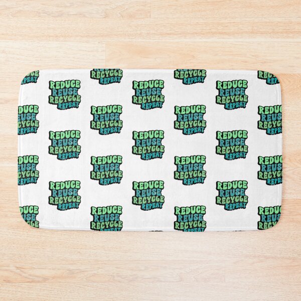 Item preview, Reduce Reuse Recycle Repeat Earth Day designed and sold by FunSilly.